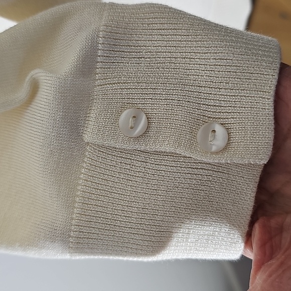 Nue Optionplus NWT Cream Button-Up Cardigan. SIZE 3X - Picture 3 of 10